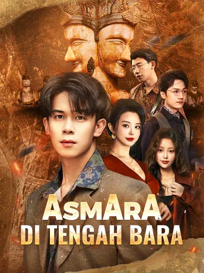 Poster Asmara di Tengah Bara